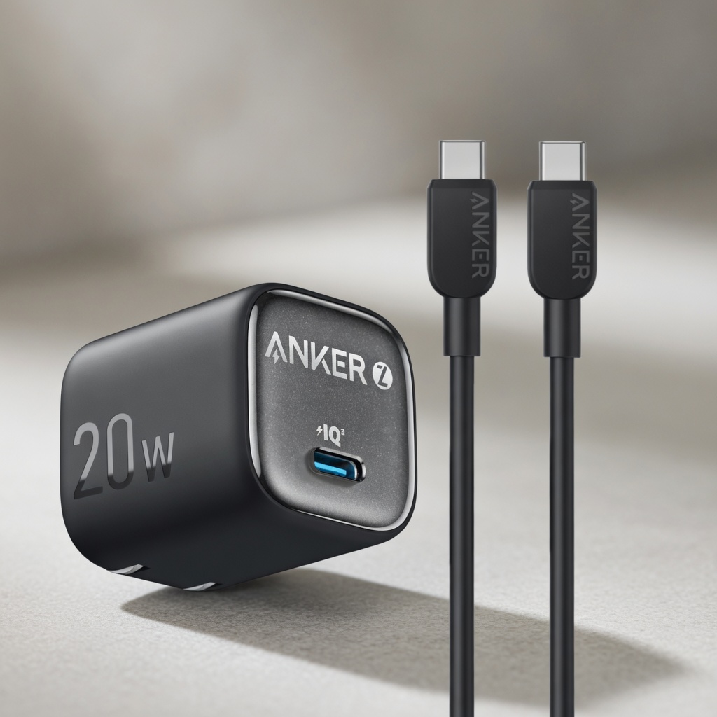 Anker Zolo Charger 20W Single USB-C Port with USB-C Cable.jpg